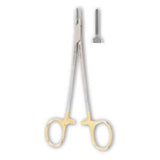 Miltex Holder Needle Ryder 8" Serrated Jaw Tungsten Carbide Each - Integra Miltex - 8-105TC