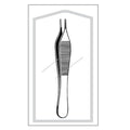 Sklar Instruments Forcep Tissue Adson Econo 4-3/4" Blunt Serrated Straight SS Disposable 25/Ca - 96-2571