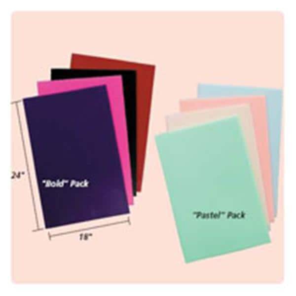 Patterson Med(Sammons Preston) Material Splinting Rolyan Universal Watercolors 18x24" 4/Ca - 550530