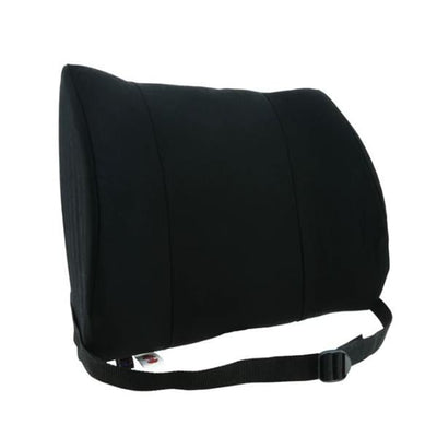 Core Products Cushion Sitback Plus Contoured Lmbr Black Ctn Blnd Cvr Medium/Firm Support Each - BAK-402