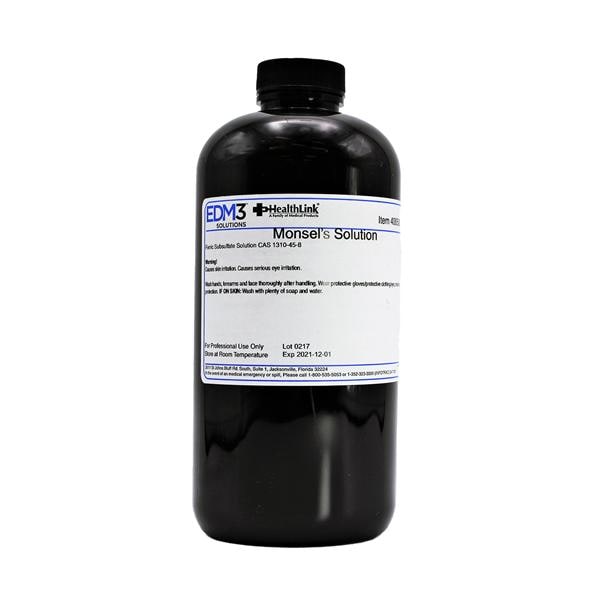 EDML, LLC Monsel's Solution Stain 500mL 16oz/Bt - 400500