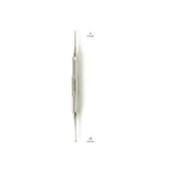 Derron Surgical Instruments Curette Podiatry Excavator DE Comfort Grip 7" #94 1.5/2.5mm Tip SS W/ Hl Each - 42-88/1-3