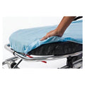 Graham Medical Fitted Sheet Barrier Snugfit 30 in x 84 in Blue 50/Ca - 53378