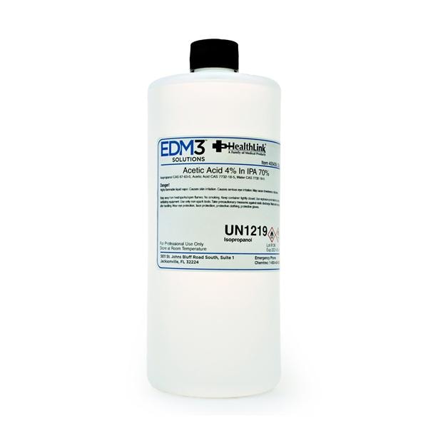 EDML, LLC Acetic Acid Reagent 0.04 32oz Each - 400439