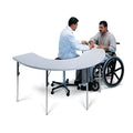 Hausmann Industries Table Horseshoe Therapy 72x48x26-34" Each - 6674