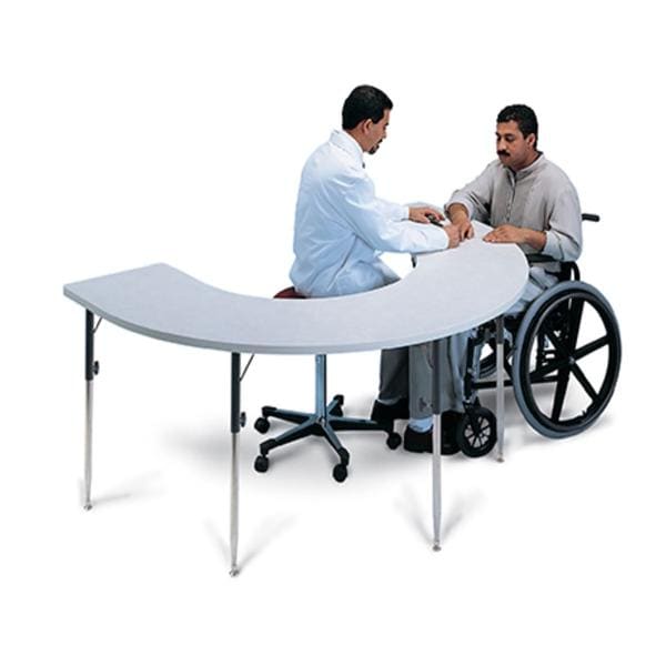 Hausmann Industries Table Horseshoe Therapy 72x48x26-34" Each - 6674