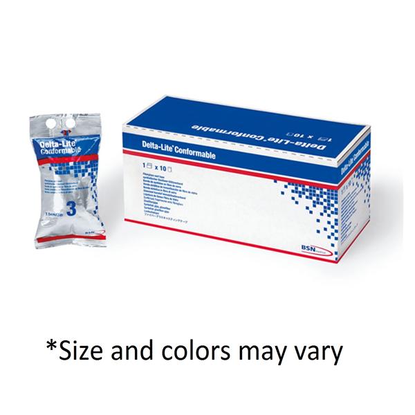 BSN Medical, Inc Tape Casting Delta-Lite Fbrgls 2x4 RL 3-5Mnt St Tm LF Mixed Colors 10Rl/Bx - 6055