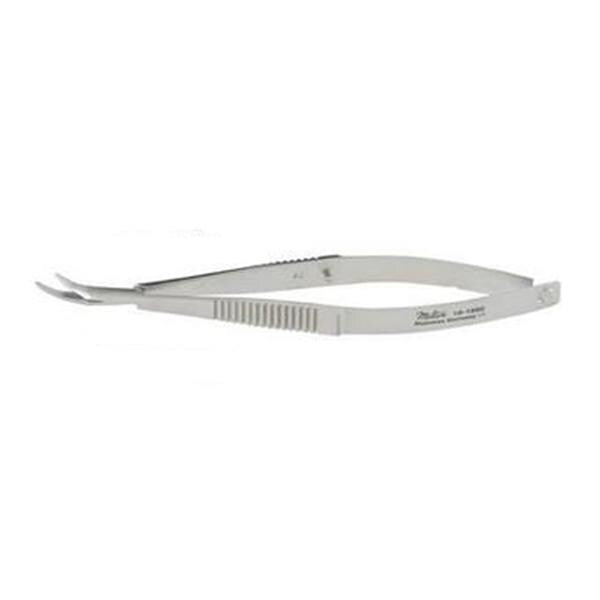 Miltex Scissors Surgical Castroviejo 4-1/2" Blunt Angled Left Stainless Steel Each - Integra Miltex - 18-1562