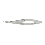 Miltex Scissors Surgical Castroviejo 4-1/2" Blunt Angled Left Stainless Steel Each - Integra Miltex - 18-1562