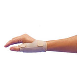 Patterson Med(Sammons Preston) Brace Support Collum CMC Adult Thumb Leather Beige Size Medium Left Each - A920105