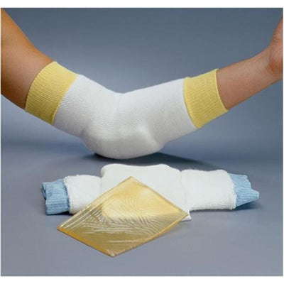 Patterson Med(Sammons Preston) Protector Rolyan Heel/Elbow Acrylic/Spandex Yellow Size 9" Small 1/Pr - A730001