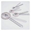 Patterson Med(Sammons Preston) Goniometer ROM Jamar E-Z Read 0-180 Degree Range Each - 7540