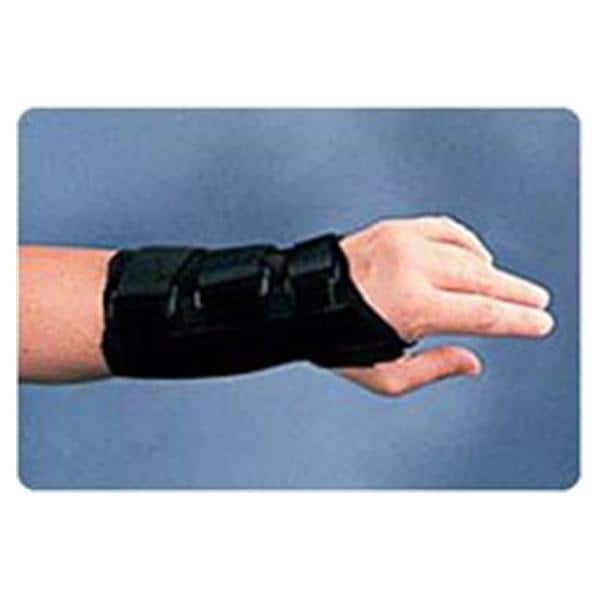 Patterson Med(Sammons Preston) Brace Wrist Canvas Black Size Medium Left Each - 55476205
