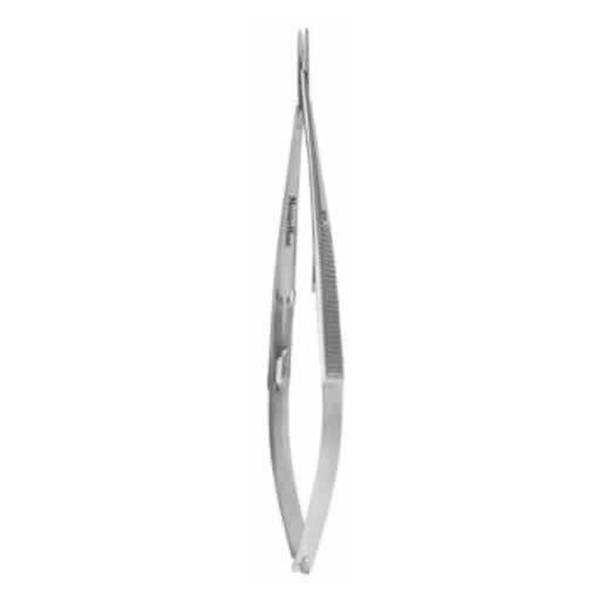 Miltex Holder Needle Castroviejo Meister-Hand 5-1/2" Curved Stainless Steel Each - Integra Miltex - MH18-1832