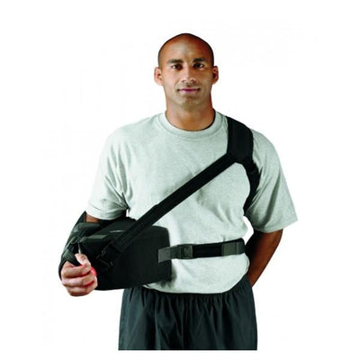 DJO, Inc Sling Immobilizer UltraSling ER Adult Arm >13" Black Size Large Right Each - 111000000000