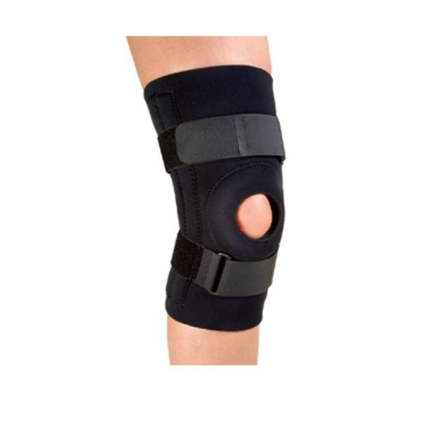 Hely & Weber Brace Compression Adult Knee Neoprene Black Size 13" Large Universal Each - 3630HPC-L