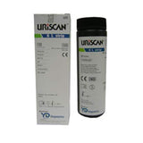 Biosys Laboratories Uriscan 6L Urinalysis Test Strip 100 Count 10Bt/Ca - U25