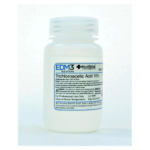 EDML, LLC Trichloroacetic Acid 15% 4oz Each - 400552