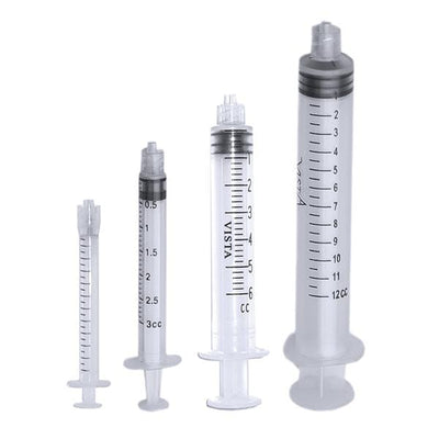 Vista Apex Syringe 12cc Luer Lock _ 100/Bg, 12 BG/CA - 316012