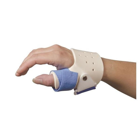 Alimed, Inc Splint Freedom Thumbkeeper Adult Hand Thrmplstc White/Blue Size Small Right Each - 5920