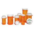 Rexam Prescription Products Vial Medicine Rexam Polypropylene 60 Dram Amber 45/Ca - B-60 (SB-60)