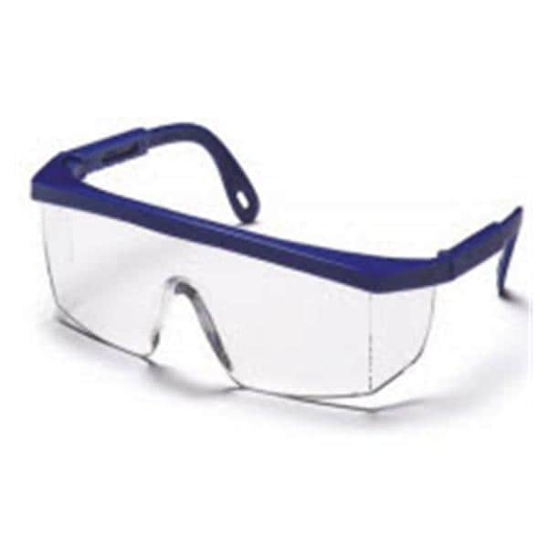 Balco Industries,inc Glasses Safety Universal Single Wraparound Lens Multicolor Blue Each - SM410S