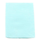 Crosstex International Bib Patient Polygard Deluxe 18 in x 30 in Blue 3 Ply Tissue / Poly 300/Ca - W3D1930BL