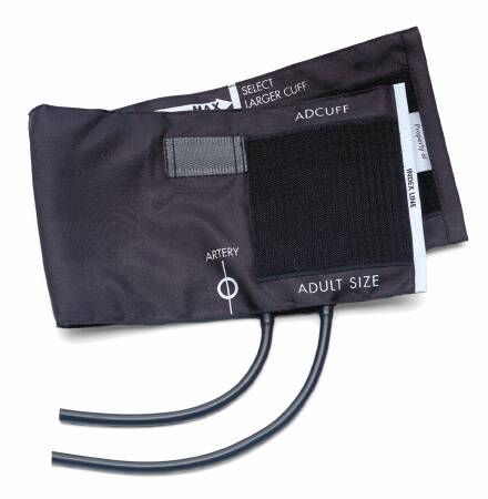 ADC American Diagnostic Corp Adcuff Blood Pressure Cuff, 2 Tube Bladder Adult Arm Large 34 - 50 cm Nylon
