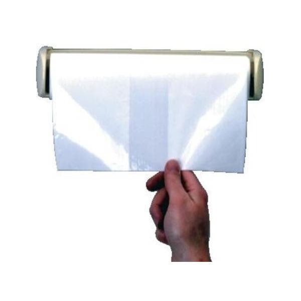 Hooker Sales Co Cover Headrest Jumbo 10.5 in x 4 in x 15 in White Plastic 200/Bx - 1078992