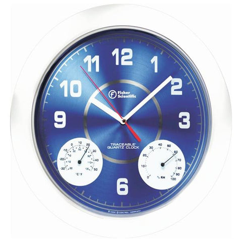 Control Company Clock Wall Traceable Each - 666410