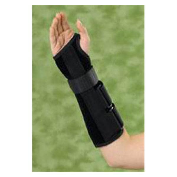 Deroyal Industries Inc Splint Support Wrist/Forearm Elastic Blue Size 11" Large Right Each - A124207