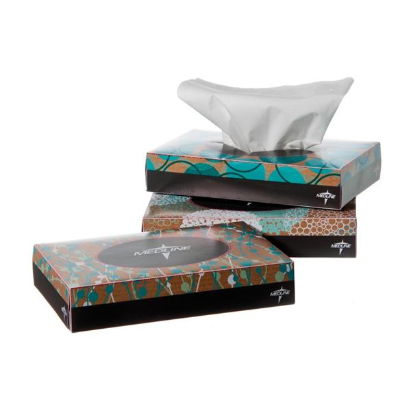 Medline Industries Inc Tissue Facial GreenSmart White 2 Ply 200/Ca - NON243275