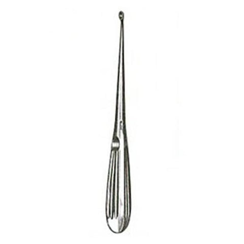 Miltex Curette Spinal Fusion Hibbs-Spratt 9" #6 Oval Cup Tip Stainless Steel Each - Integra Miltex - 26-1640