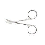 Pilling Surgical Scissors Suture Shortbent 3-1/2" Curved Stainless Steel Each - KM35080