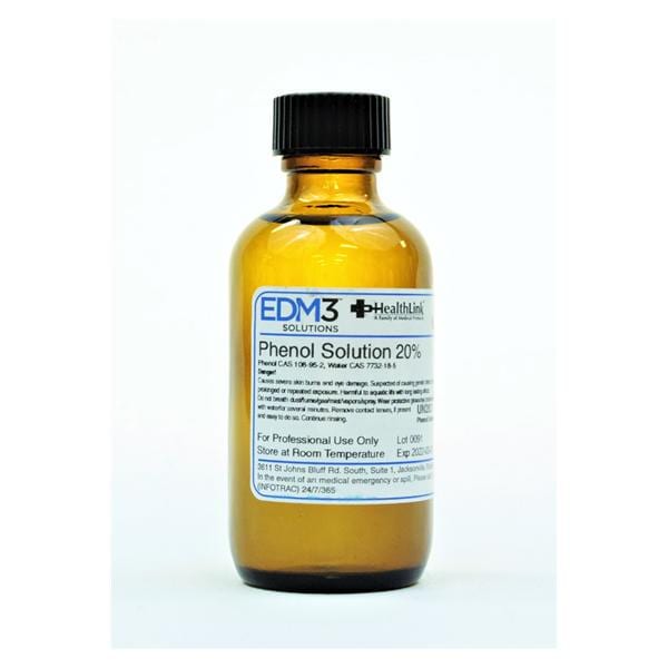 EDML, LLC Phenol Reagent 20% 2oz Each - 400524