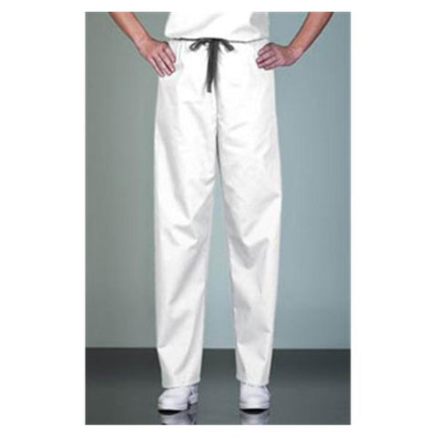 Fashion Seal Scrub Pant 78835 Unisex Large White Each - 78835-L