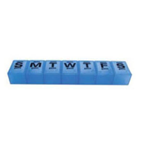 Carex Organizer Pill MediPlanner Plastic 2X Large/7 Day AM/PM Eachch - Apex Medical Corp - 70047L