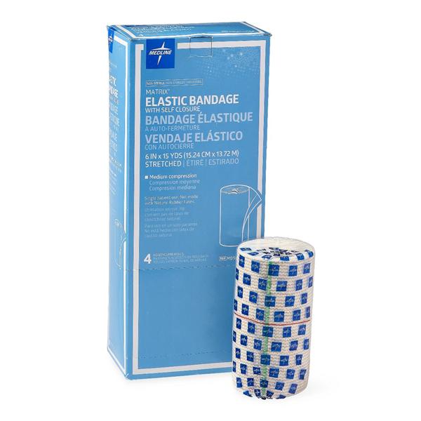 Medline Industries Inc Bandage Matrix 6"x15yd Stretch Elastic Self Closure LF 20/Ca - MDS087156LF