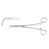 Miltex Forcep Kantrowitz Meister-Hand 7-1/2" Serrated Angled Right Stainless Steel Each - Integra Miltex - MH25-836