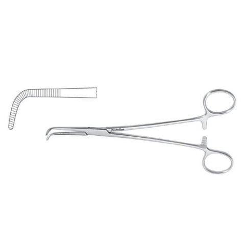 Miltex Forcep Kantrowitz Meister-Hand 7-1/2" Serrated Angled Right Stainless Steel Each - Integra Miltex - MH25-836