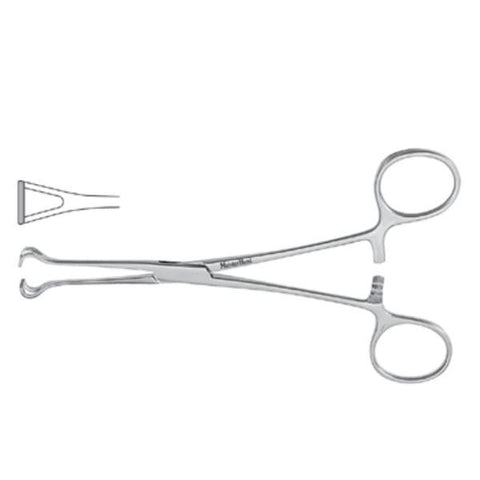 Miltex Forcep Tissue Babcock Meister-Hand 5-1/2" Stainless Steel Each - Integra Miltex - MH16-42