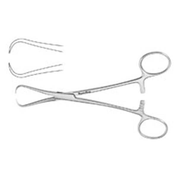 Miltex Forcep Tissue Adair Meister-Hand 6-1/2" Straight Stainless Steel Each - Integra Miltex - MH16-51