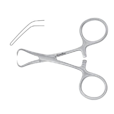 Miltex Clamp Towel Backhaus Meister-Hand 5-1/4" Stainless Steel Each - Integra Miltex - MH7-506