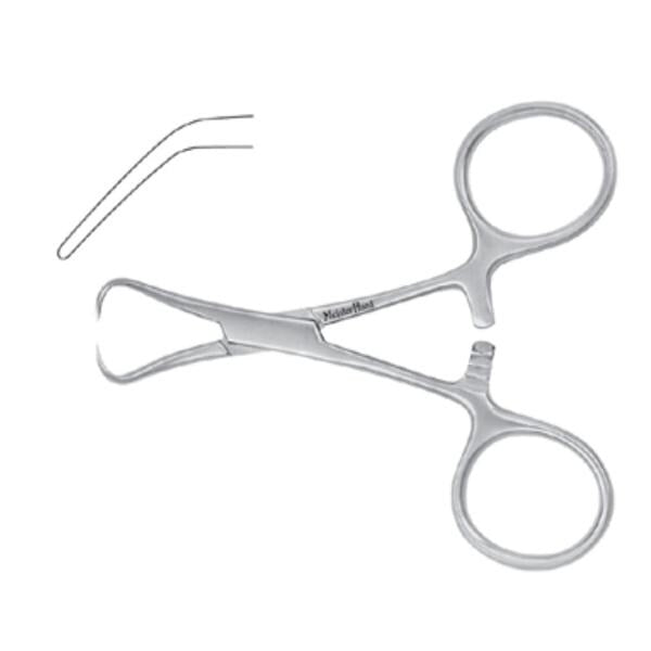 Miltex Clamp Towel Backhaus Meister-Hand 5-1/4" Stainless Steel Each - Integra Miltex - MH7-506