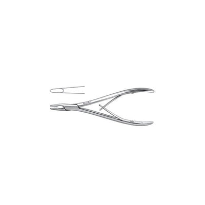 Miltex Rongeur Lempert Meister-Hand 6-1/4" Straight 2.5mm Bite Stainless Steel Rsbl Each - Integra Miltex - MH19-1230