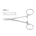 Miltex Holder Needle Olsen-Hegar Meister-Hand 4-3/4" Serrated Jaw Stainless Steel Each - Integra Miltex - MH8-14