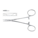 Miltex Holder Needle Olsen-Hegar Meister-Hand 4-3/4" Serrated Jaw Stainless Steel Each - Integra Miltex - MH8-14