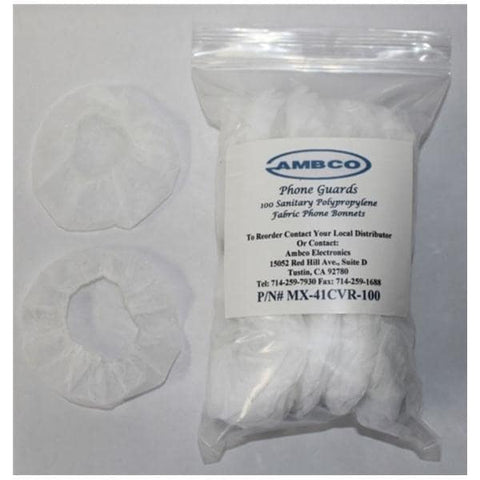 Ambco Electronics Guard Eachrphone For Audiometer 100/Bag - MX-41 CVR100