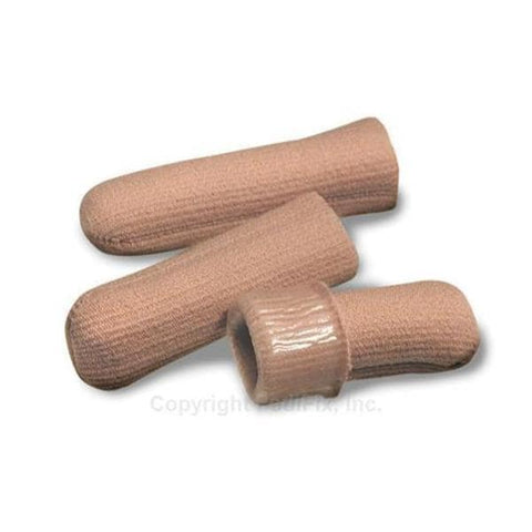 Pedifix, Inc Cap Protector Visco-Gel Toe Ribbed Knit/Mineral Oil Seamless Beige Sz Lg/XL 6/Pk - 1054