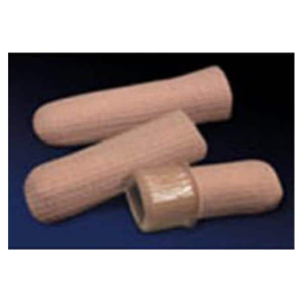 Pedifix, Inc Cap Protector Visco-Gel Dgtl Ribbed Knit/Mineral Oil Seamless Beige Sz 2XL 6/Pk - 1055